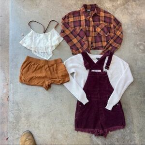 Women’s clothing bundle lot Brandy Melville RSQ Tilly’s